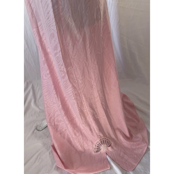 90’s Vintage Monochrome Prink Pale Punk Maxi Slip Nightgown - Picture 9 of 13